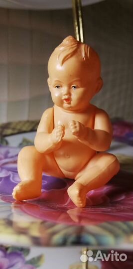 Винтажный целлулоидный пупс. Германия