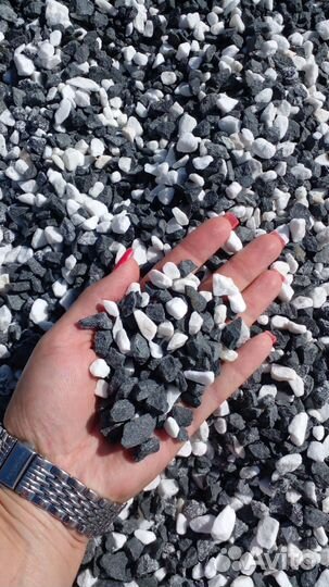 Декоративный щебень для ландшафта