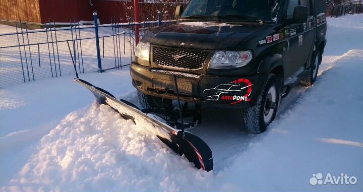 Снегоуборочный отвал УАЗ Патриот быстросъемный