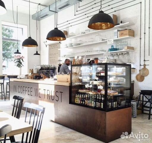 Стойка для кофейни, мебель для ресторана