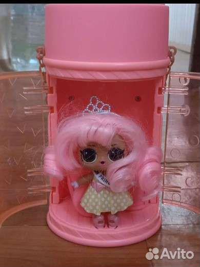 Кукла лол с волосами