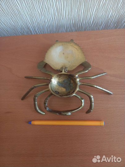 Пепельница Краб винтаж