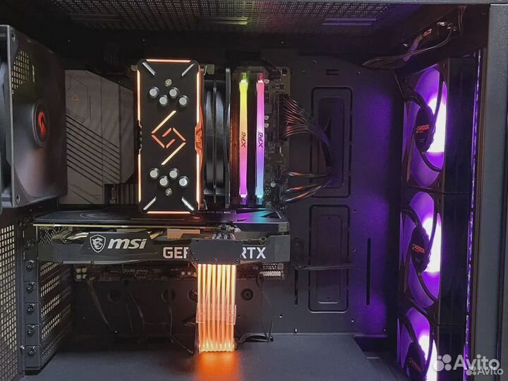 Игровой пк Ryzen 5/32 RAM/RTX 3070 Ti