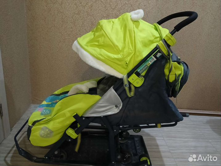 Детские санки коляска