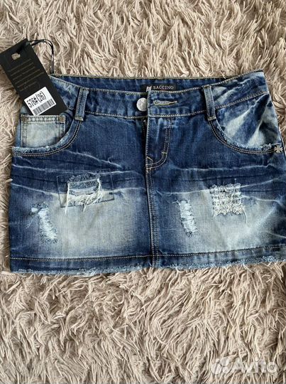 Джинсовая юбка