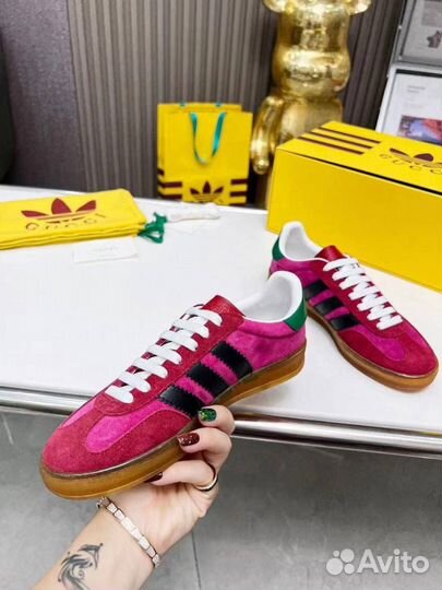 Gucci x adidas Gazelle 3 расцветки (36-41)