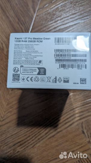 Xiaomi 13T Pro, 12/256 ГБ
