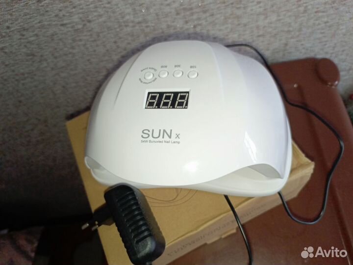 Лампа для маникюра SUN 54W sunuvled nail lamp