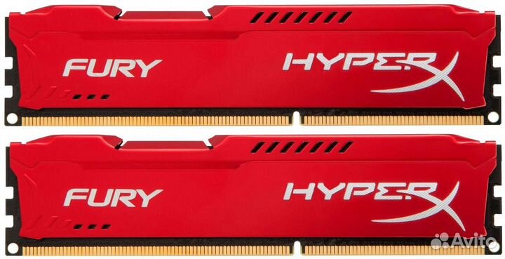 Kingston HyperX fury Red Series (hx313c9frk2/16)