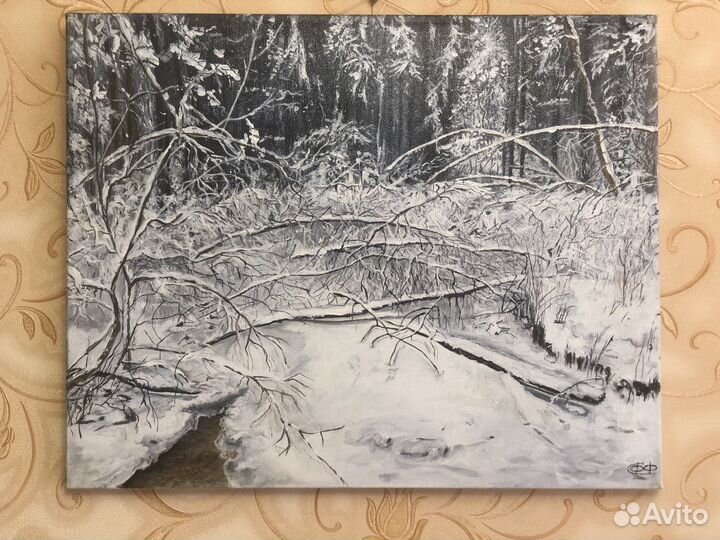 Картина маслом на холсте