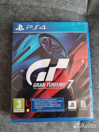 Продам диск Gran Turismo 7 для PS4/PS5