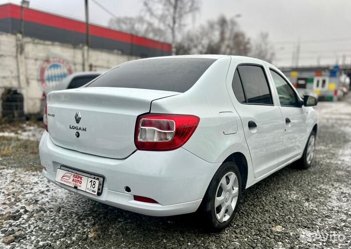 Renault Logan 1.6 МТ, 2017, 162 000 км