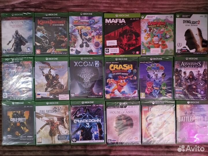 Игры xbox One новые