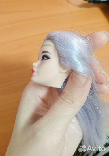 Голова куклы барби русалки Одиль