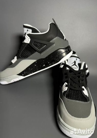 Кроссовки Air Jordan 4 Retro Fear Pack Люкс
