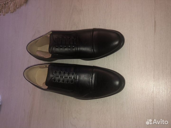 Полуботинки хромовые