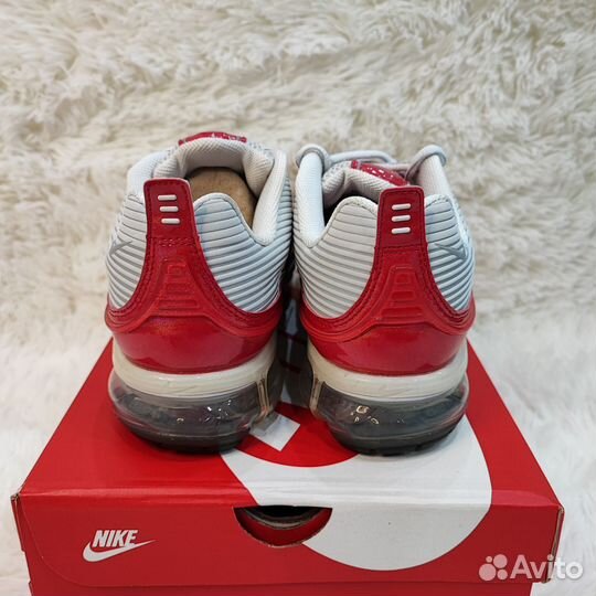 Кроссовки Nike Air Vapormax 360 Grey Red Оригинал