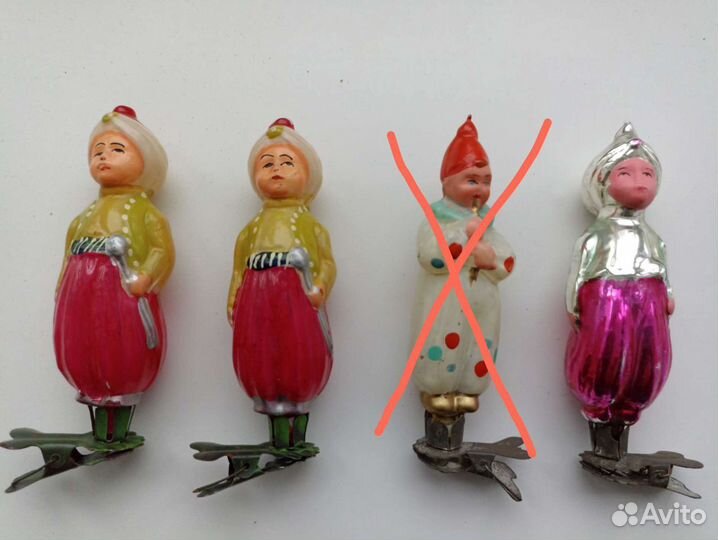 Елочные игрушки СССР