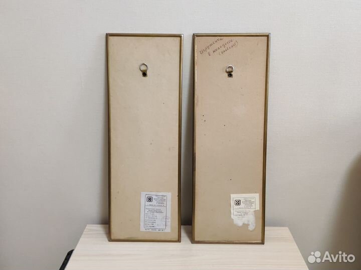 Картина из соломки настенное панно СССР