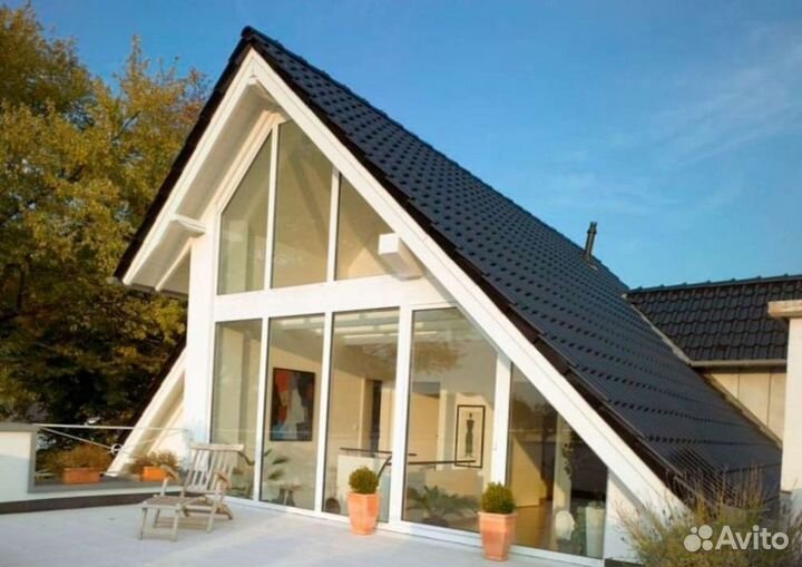 Пластиковые окна. Остекление частных домов