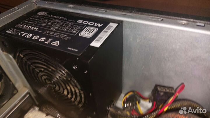 Блок питания 500w cooler master
