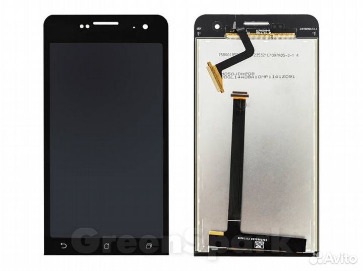 Дисплей для Asus Zenfone 5 A501CG/A500KL +тач чер