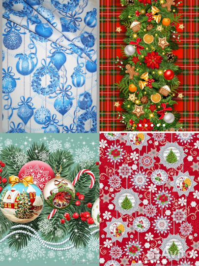 Продам новогоднюю ткань дорожка 100хб