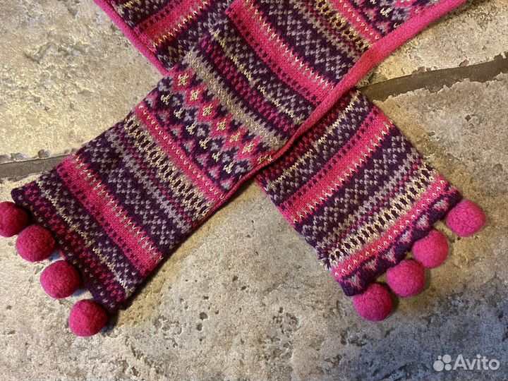 Шапка шарф варежки бренд Monsoon