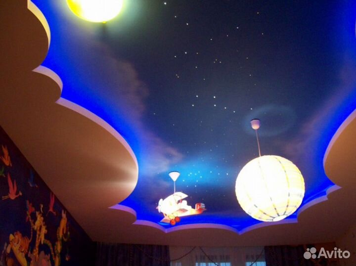 Натяжные потолки