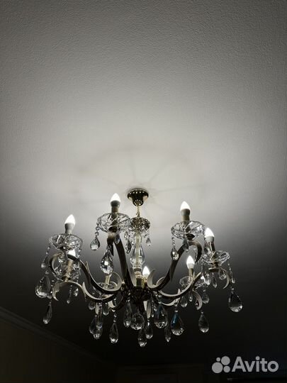 Люстра хрустальная чехия