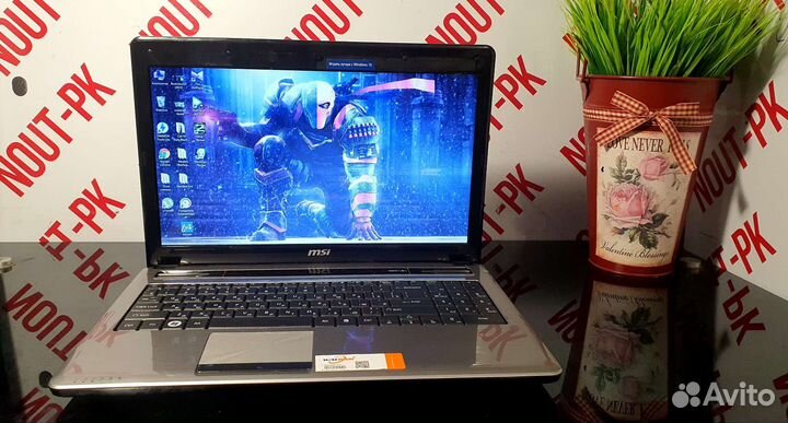 Ноутбук MSI core i5/8гб
