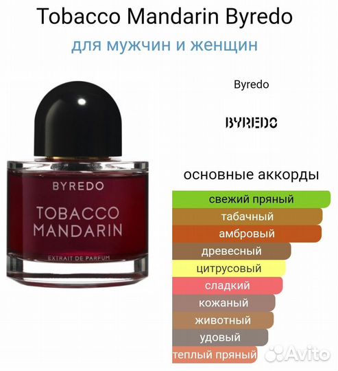 Tobacco mandarin byredo