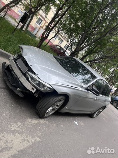 BMW 3 серия 2.0 AT, 2016, битый, 190 000 км