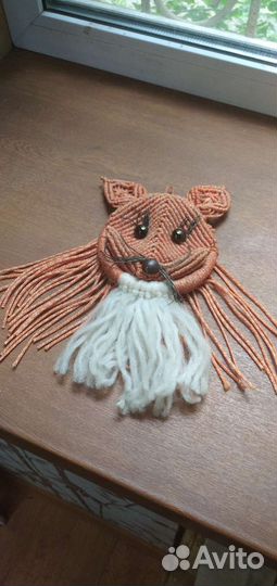 Макраме лисичка