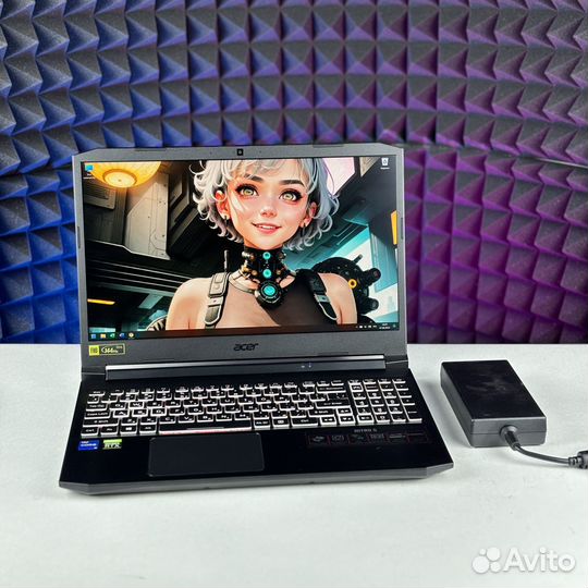 Игровой ноутбук Acer Nitro i5-11Gen/RTX3060/144Hz