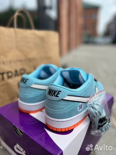 Кроссовки nike sb dunk low club 58 gulf