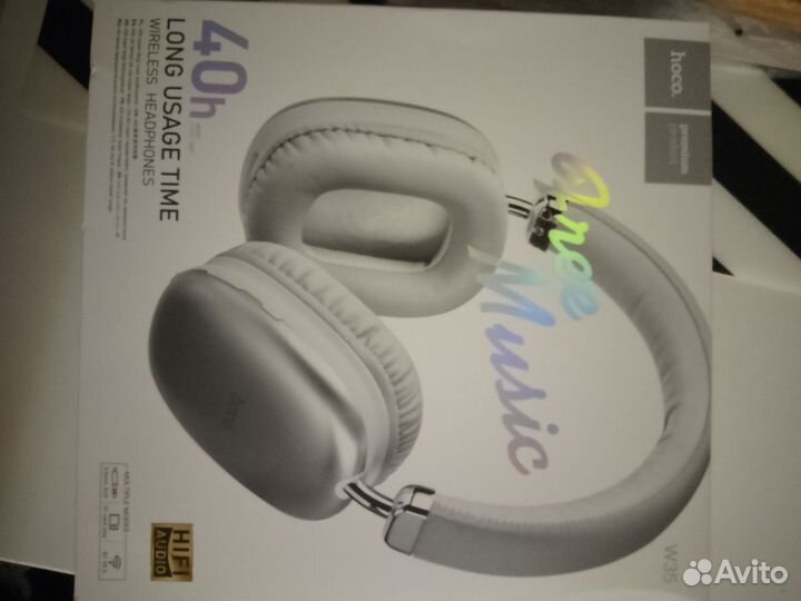 Наушники hoco 40 часов непрерывной работы