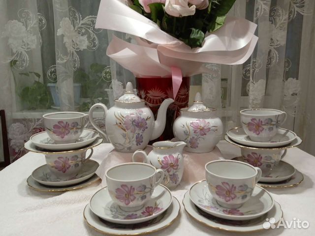 Чайный сервиз дулево новый