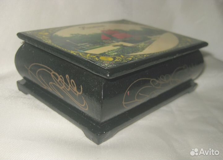 Новая шкатулка палех СССР и другая