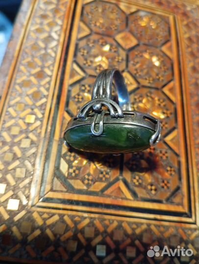 Серебряное кольцо женское