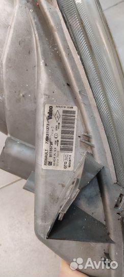 Левая фара renault trafic, opel vivaro