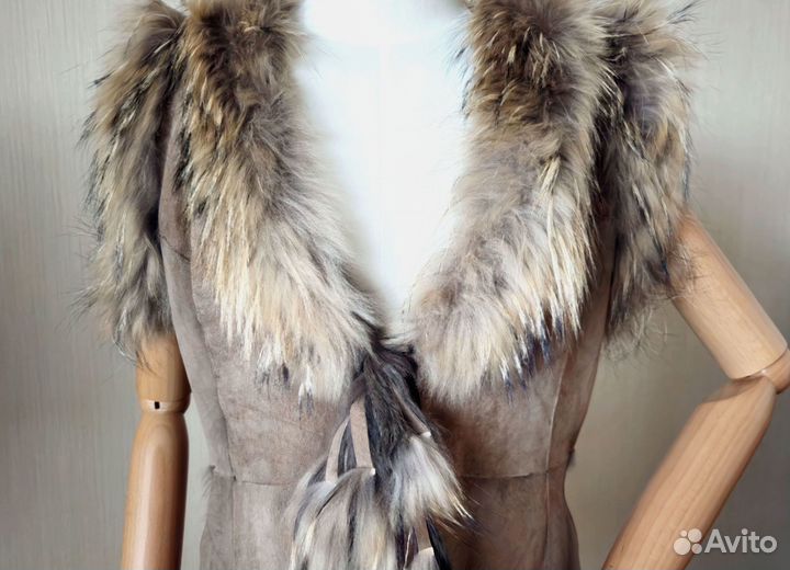 Жилетка меховая женская 44 46 премиум