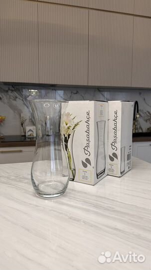 Ваза для цветов стекло