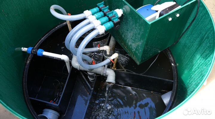 Септик под ключ без откачки