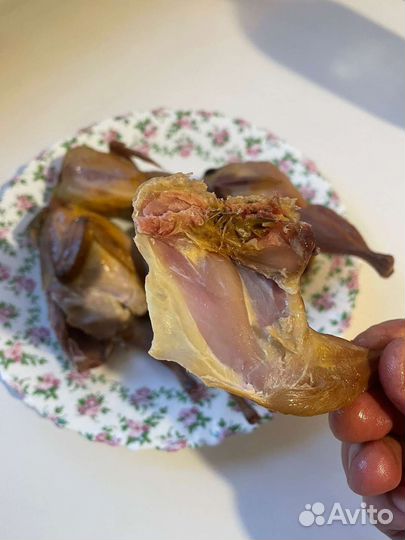 Перепелки копченые