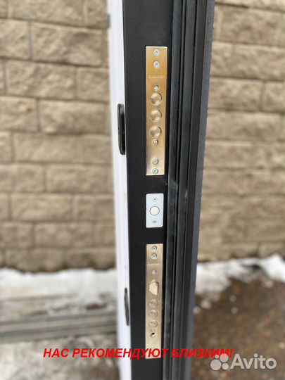 Толстая дверь входная с гарантией