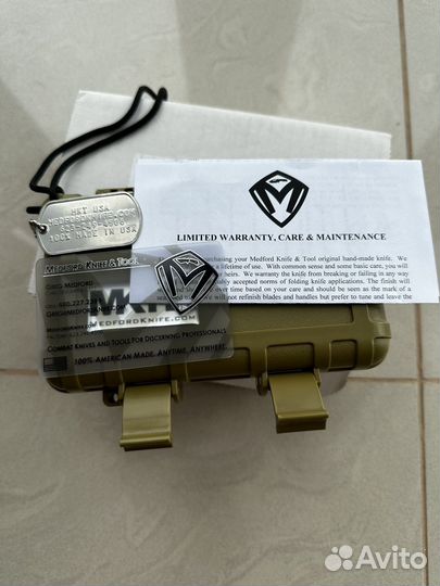 Нож новый Medford Praetorian G