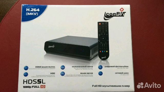 Мультимедиаплеер hdssl 1080p full HD