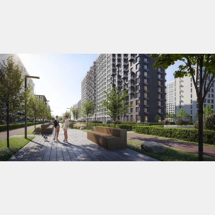 2-к. квартира, 57,5 м², 6/17 эт.