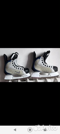 Коньки хоккейные nike v2